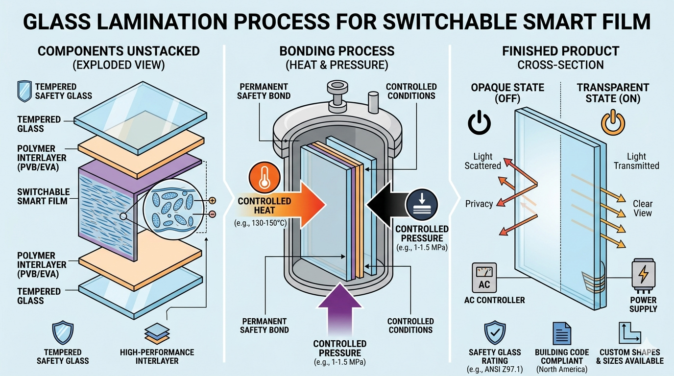 Glass lamination process
