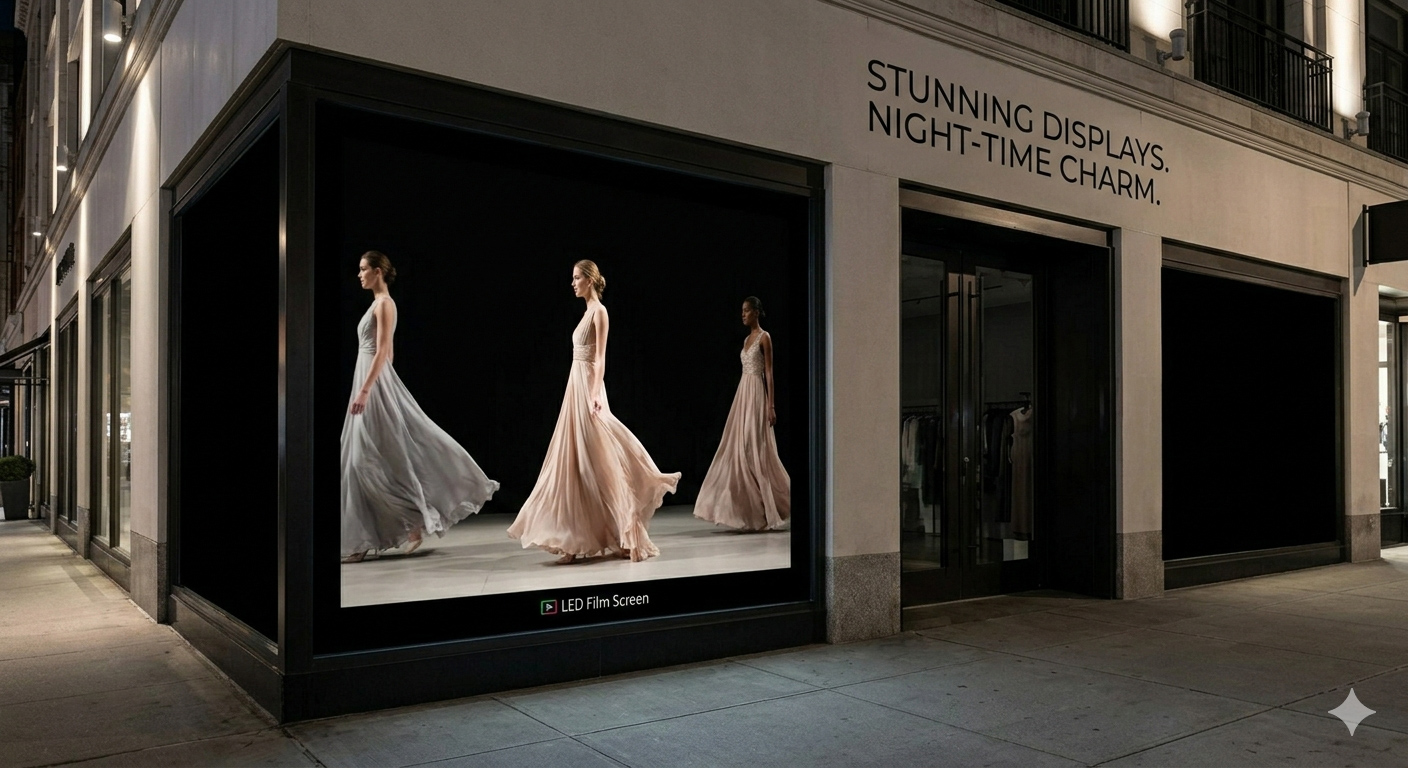 Fashion storefront LED